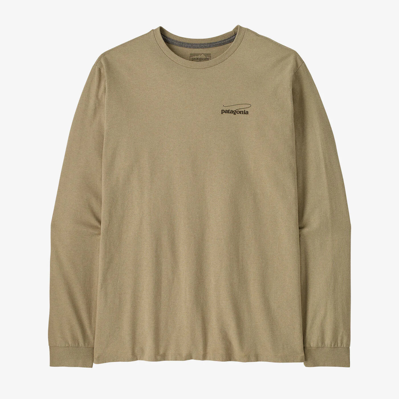 Patagonia Men's Casting Logo Responsibili-Tee Long Sleeve