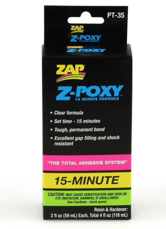 Z-Poxy 15 Minute Adhesive - Sportinglife Turangi