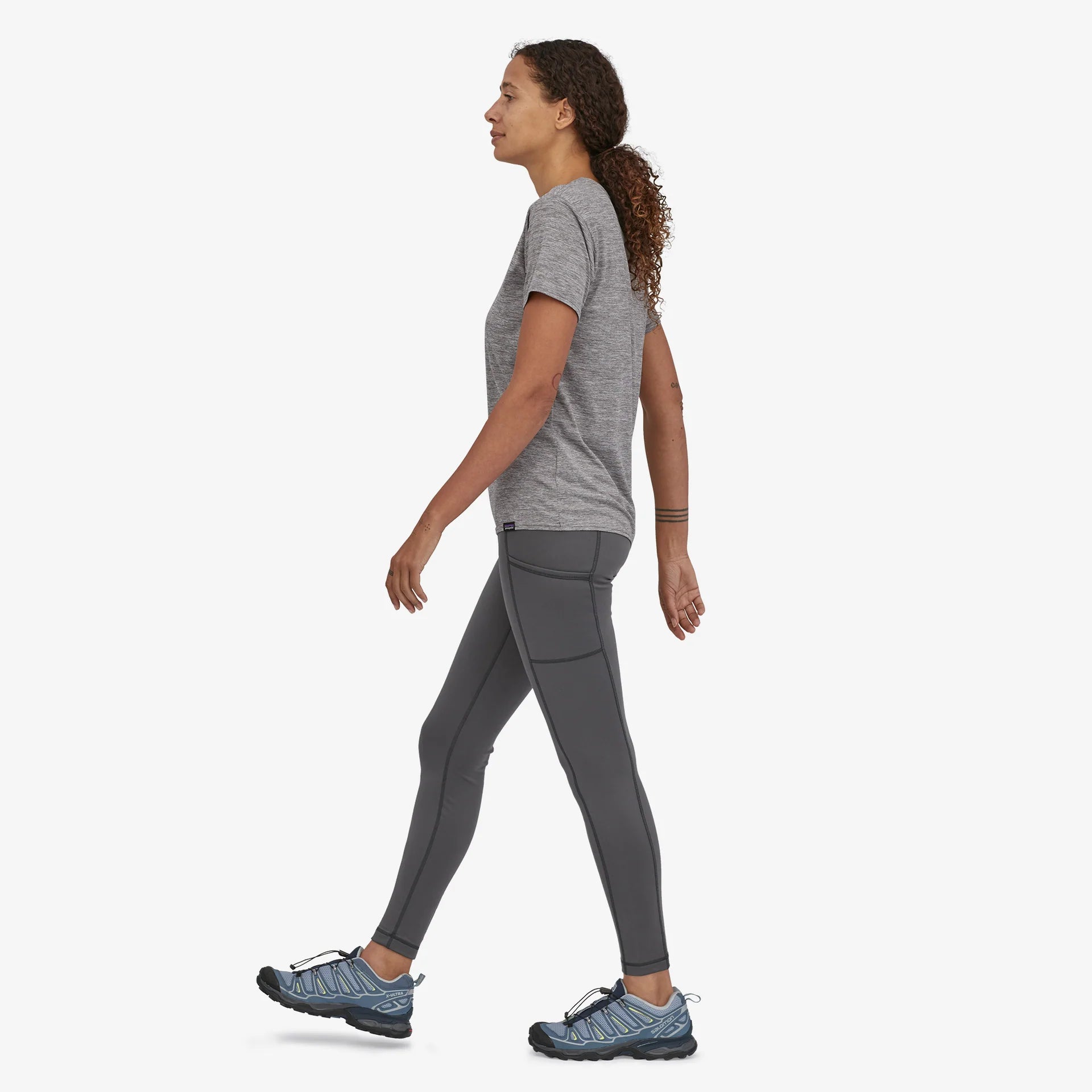 Patagonia Women's Capilene Cool Daily Shirt - Feather Grey - Sportinglife Turangi