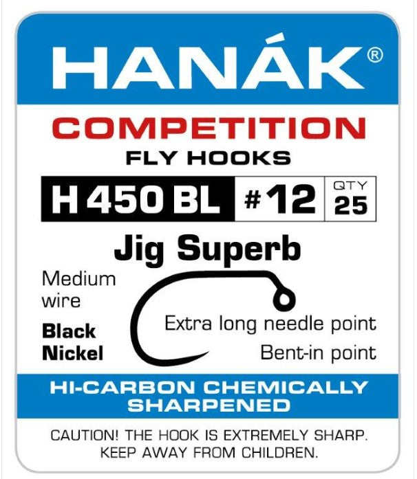 Hanak Hooks H450 BL Jig Classic - Sportinglife Turangi
