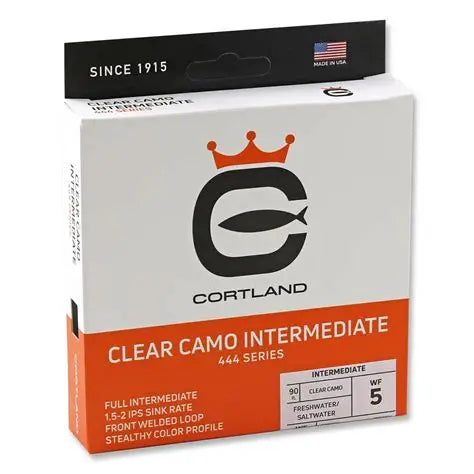 Cortland - Clear Camo Intermediate Fly Line