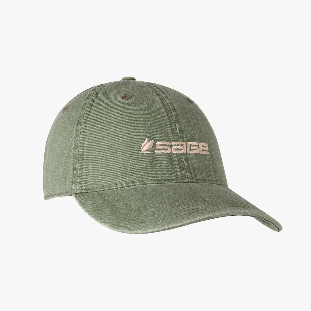 Sage Relaxed Logo Hat - Sportinglife Turangi