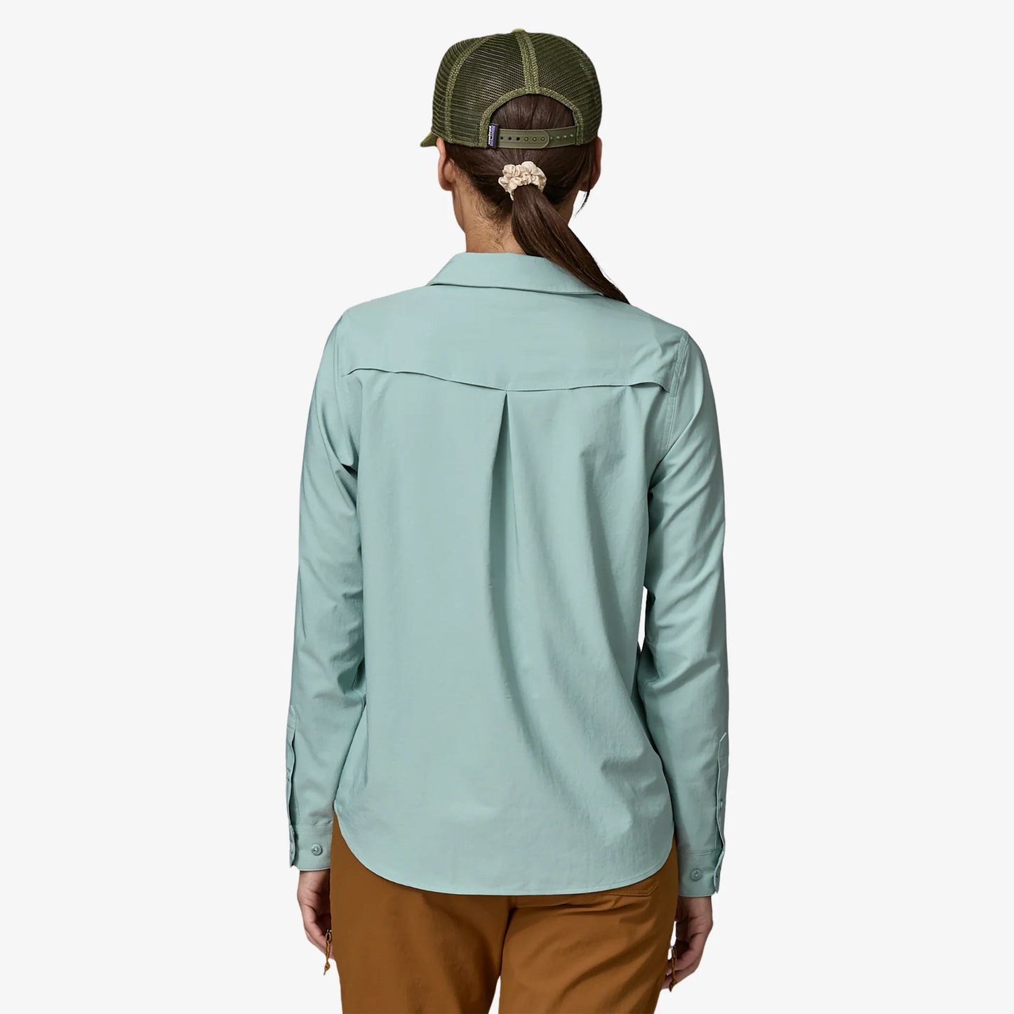 Patagonia Women's Long Sleeve Self Guided Sun Shirt - Thermal Blue