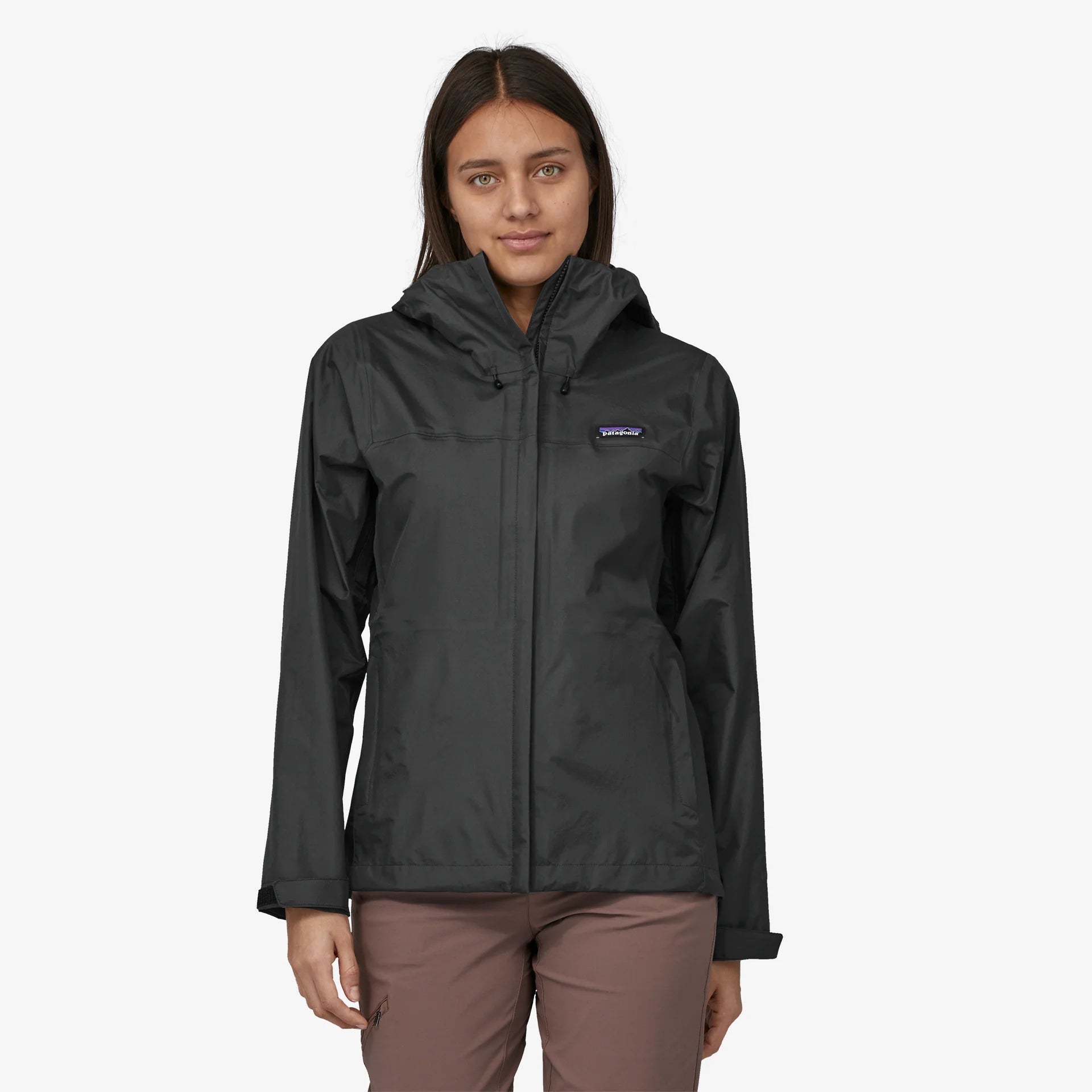 Patagonia Womens Torrent Shell 3L Rain Jacket - Black - Sportinglife Turangi