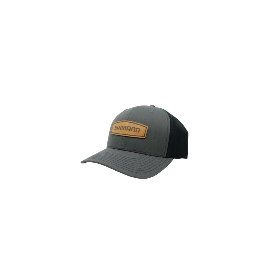 Shimano Leather Patch Cap - Sportinglife Turangi