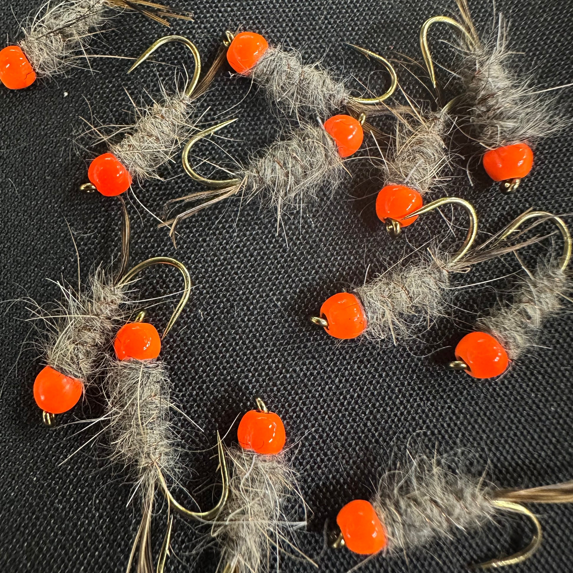 Orange Tungsten Bead Hare and Copper - Sportinglife Turangi