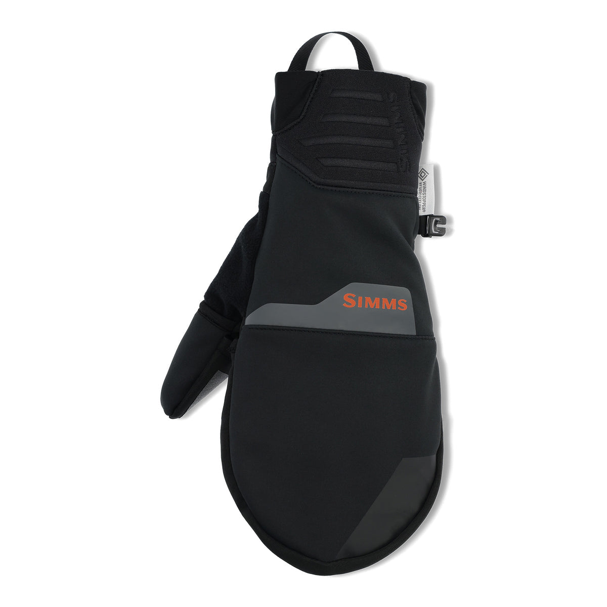 Simms Windstopper Foldover Mitt Black