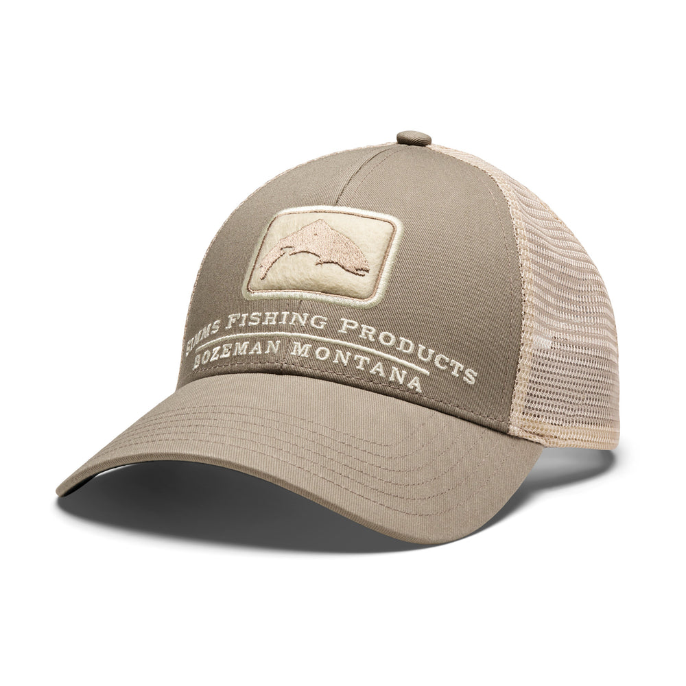 SIMMS Trout Icon Trucker Cap - Dolomite