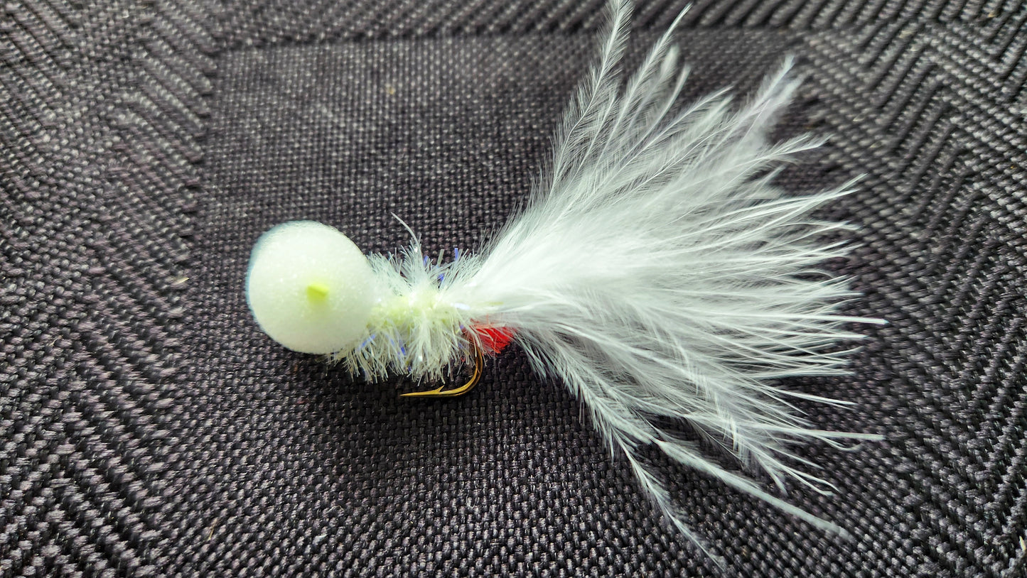 Pat Swift Flies - Booby White U.V Lumo Auckland Store Online - Sportinglife Turangi
