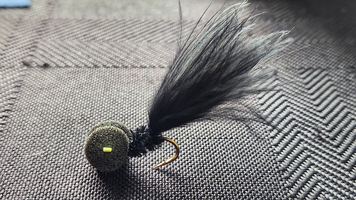 Pat Swift Flies - Booby Black/Black Auckland Store Online - Sportinglife Turangi