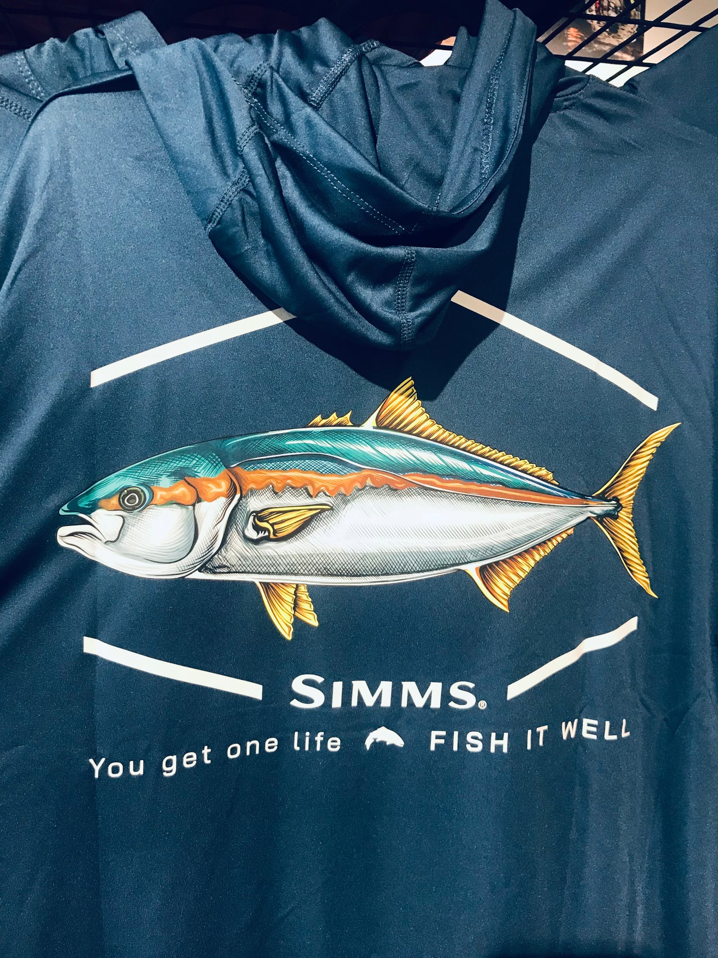 Simms Solartech Hoody - Kingfish