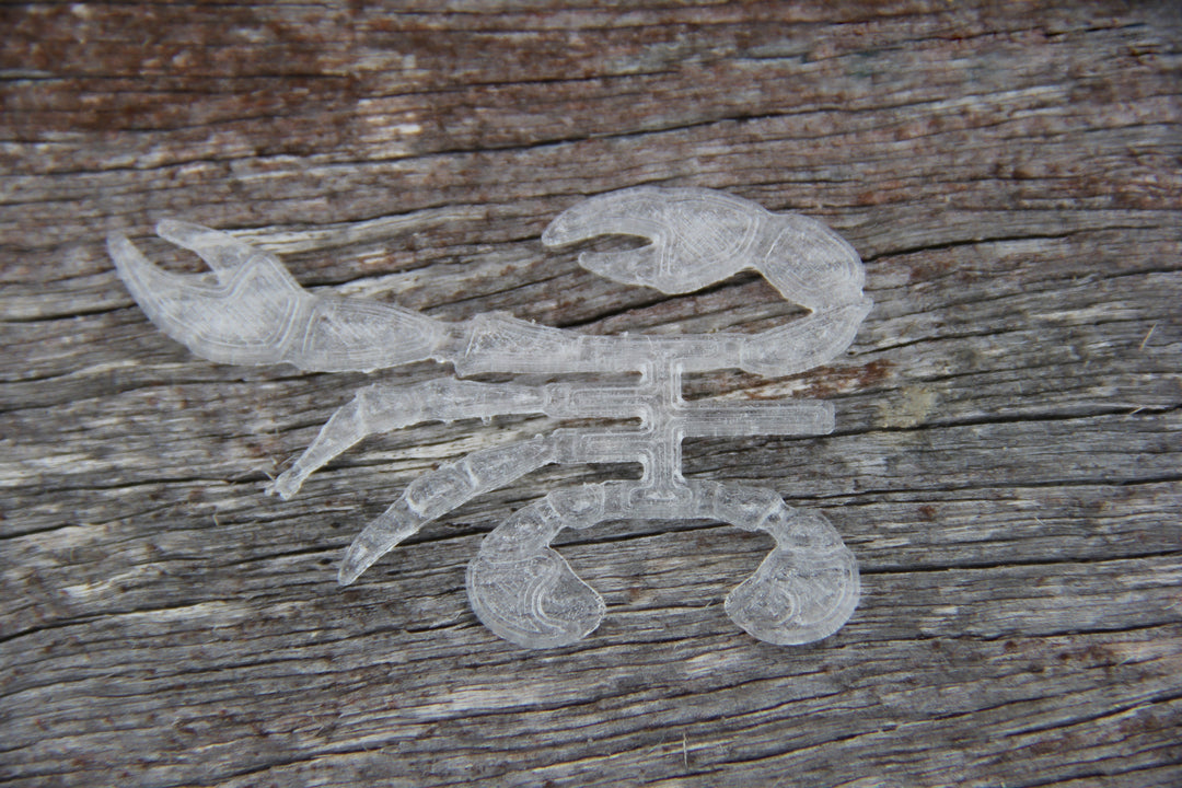 Flats Craft The Mutineer Crab - Transparent - Sportinglife Turangi