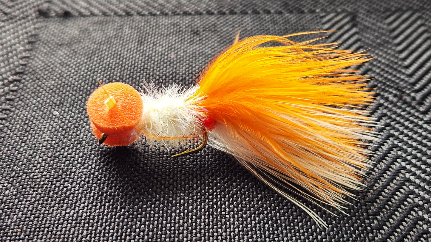 Pat Swift Flies - Booby Orange U.V Lumo Auckland Store Online - Sportinglife Turangi
