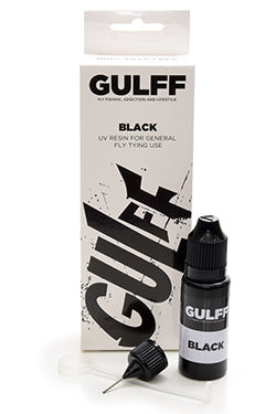 Gulff - Black Resin 15ml, Biodegradable UV Resin