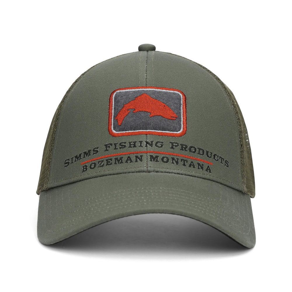 SIMMS Trout Icon Trucker Cap - Smokey Olive