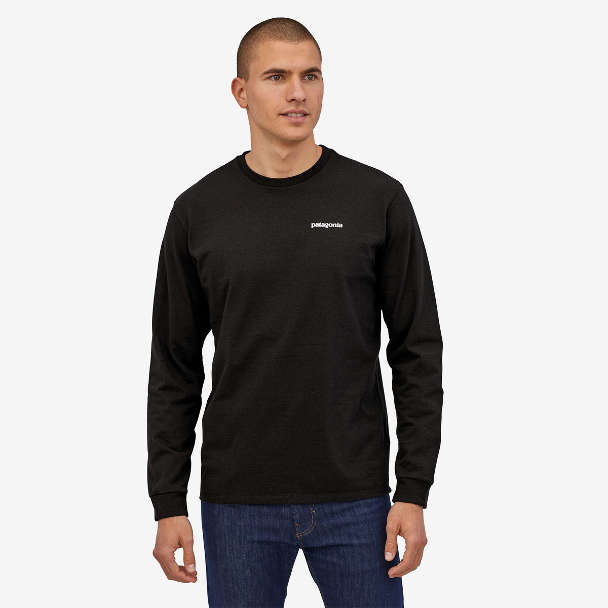 M's P6 L/S Responsibility-tee Black - Sportinglife Turangi