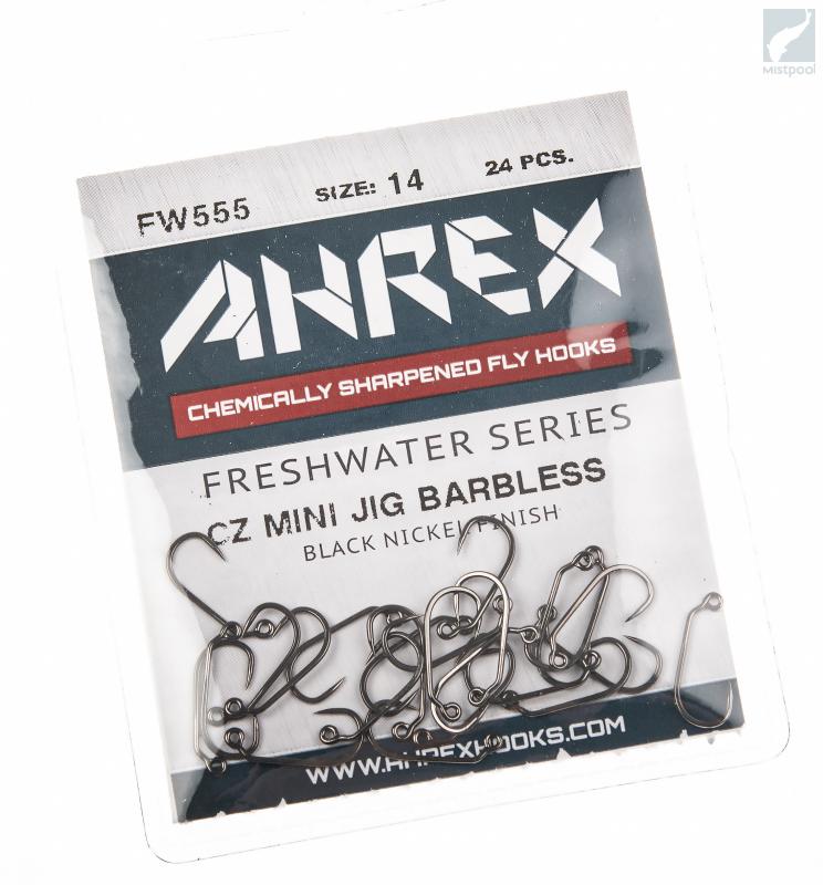 AHREX Hooks - Czech Mini Jig Barbles FW555 - Sportinglife Turangi 