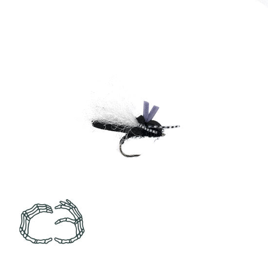 Churnobyl UV Black #10 - Category 3 Fly Company - Sportinglife Turangi