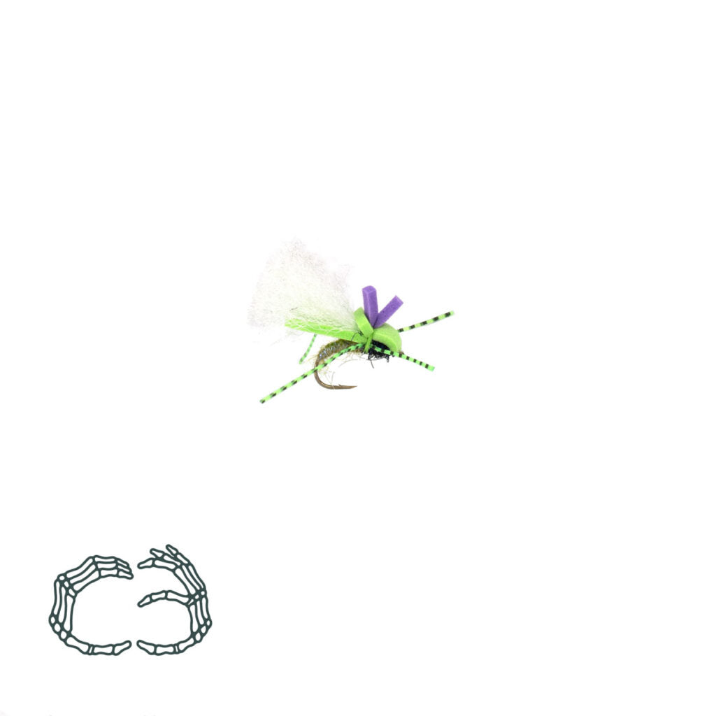 Churnobyl UV Olive #10 - Category 3 Fly Company - Sportinglife Turangi