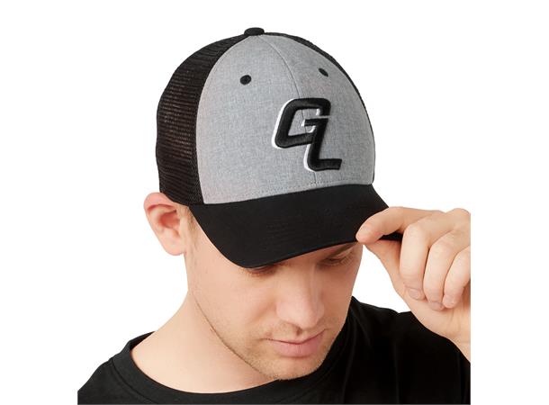 Guideline GL logo cap - Heather Grey/Black - Sportinglife Turangi
