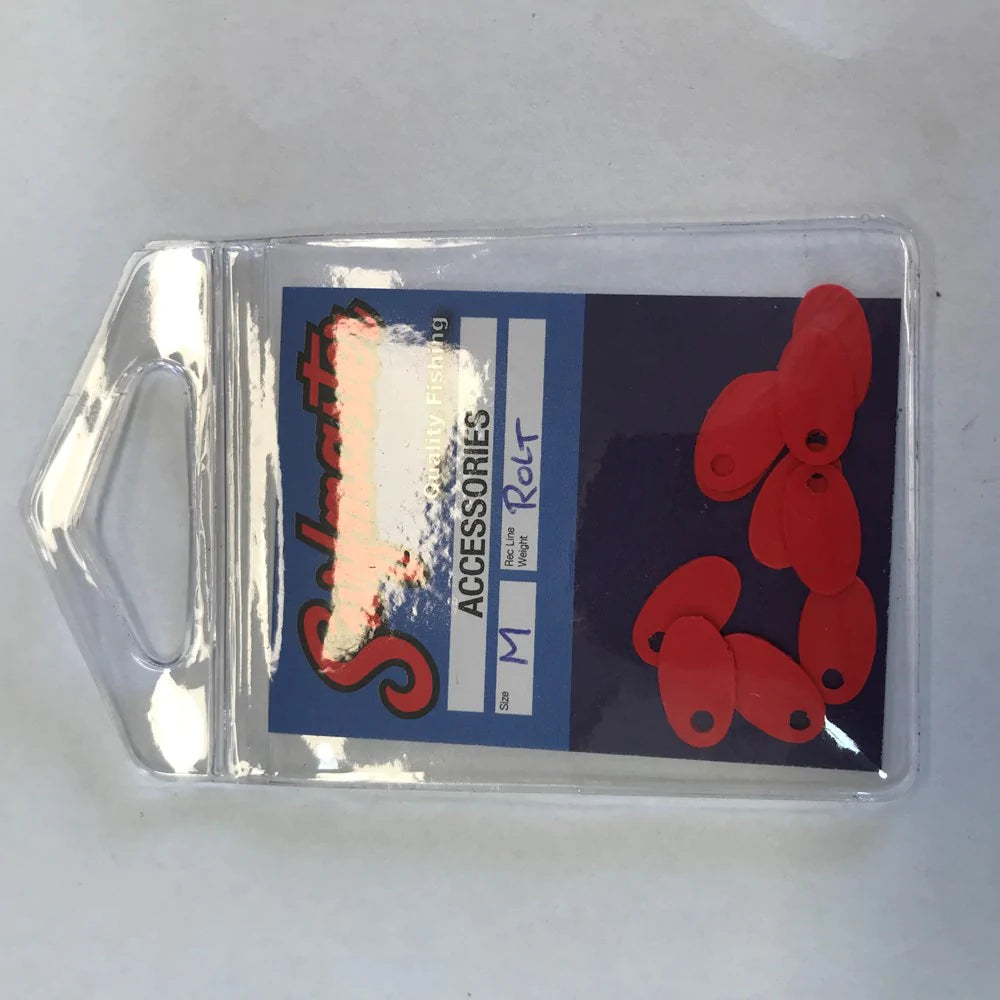 Red Oval Lure Tag - Medium 10pkt - Sportinglife Turangi
