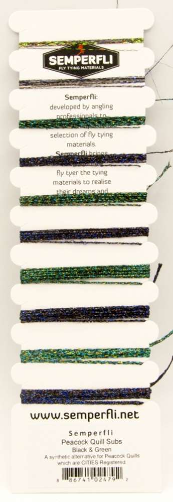 Semperfli Peacock Quill Subs - Sportinglife Turangi