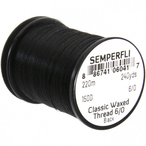 Semperfli Waxed Thread 6/0 240yd - Sportinglife Turangi