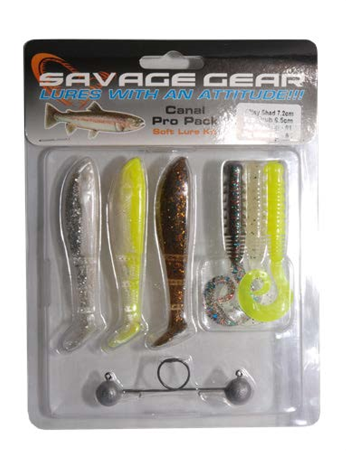 Savage Perch Canal Pro Pack 6 + 2pc Softbaits - Sportinglife Turangi