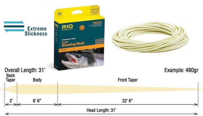 RIO Scandi Short Head - Flytackle NZ