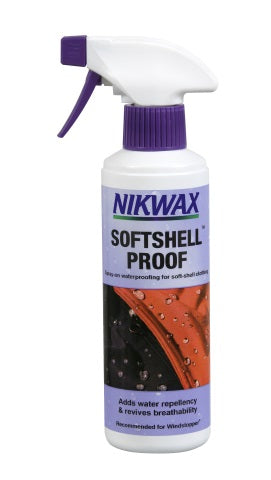 Nikwax Softshell Proof Spray-On 300ml - Sportinglife Turangi 