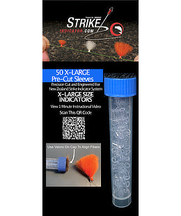 NZ Strike Indicator Pre Cut Sleeves and Vial - Sportinglife Turangi