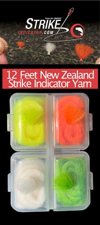 NZ Strike Indicator Four Colour Yarn Dispenser - Sportinglife Turangi