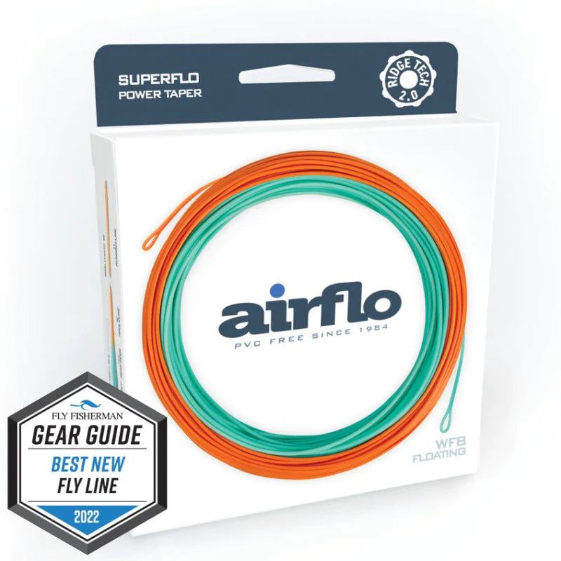 Airflo Superflo RIDGE 2.0 Power Taper Fly Line - Sportinglife Turangi