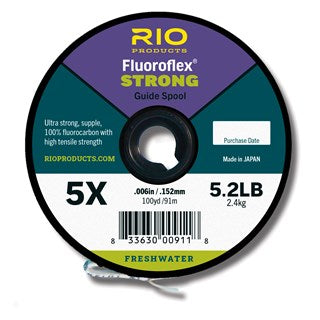 RIO Fluoroflex Strong Tippet Material - Sportinglife Turangi 