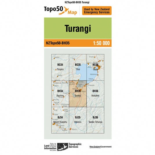 NZ Topo 50 Maps – Sportinglife Turangi