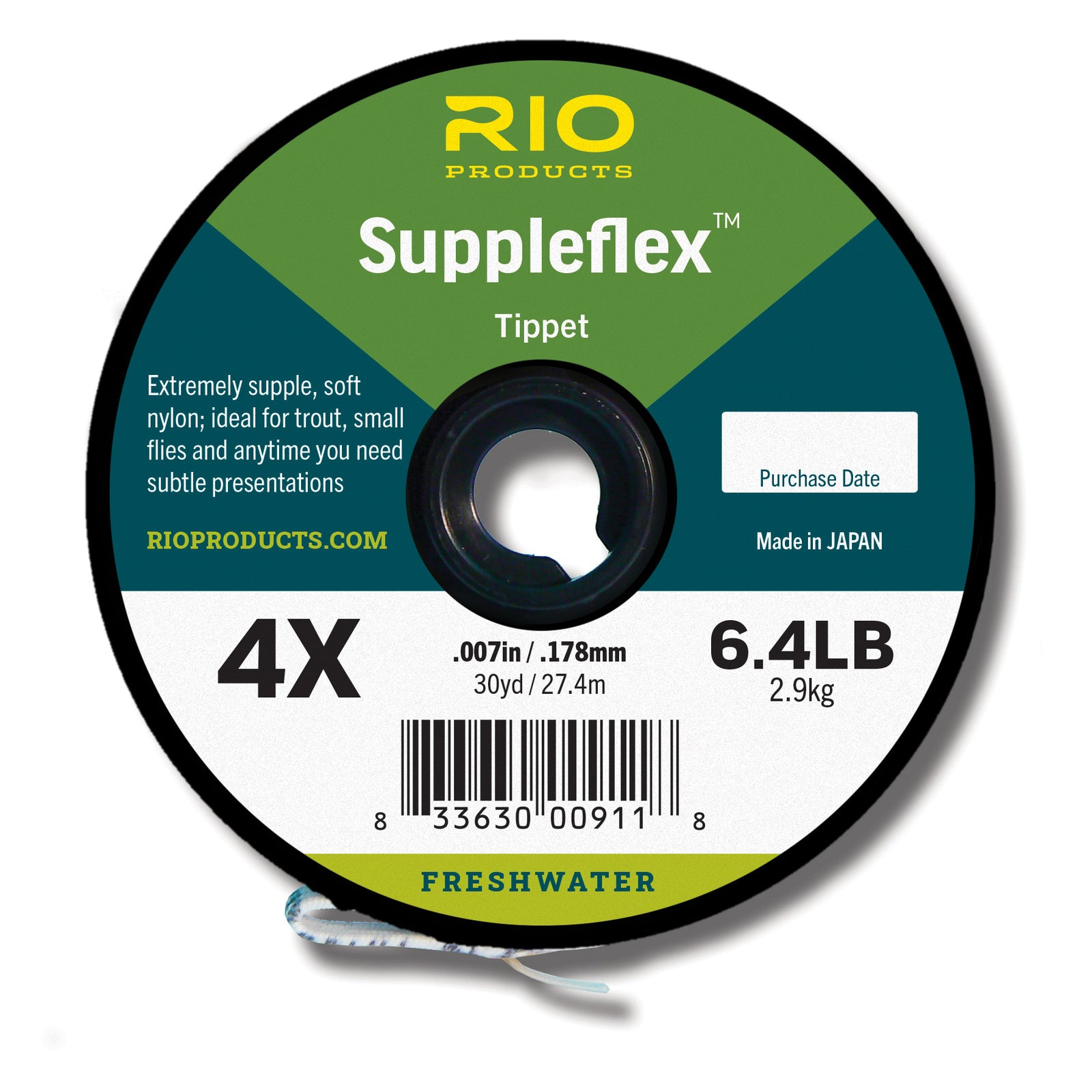 RIO Suppleflex Tippet 30 Yard Spool - Sportinglife Turangi 