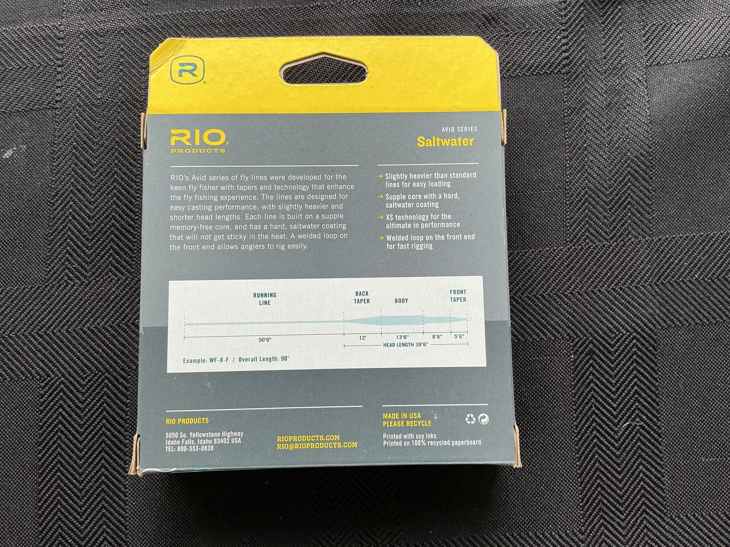 RIO Avid Saltwater Sandy Blue