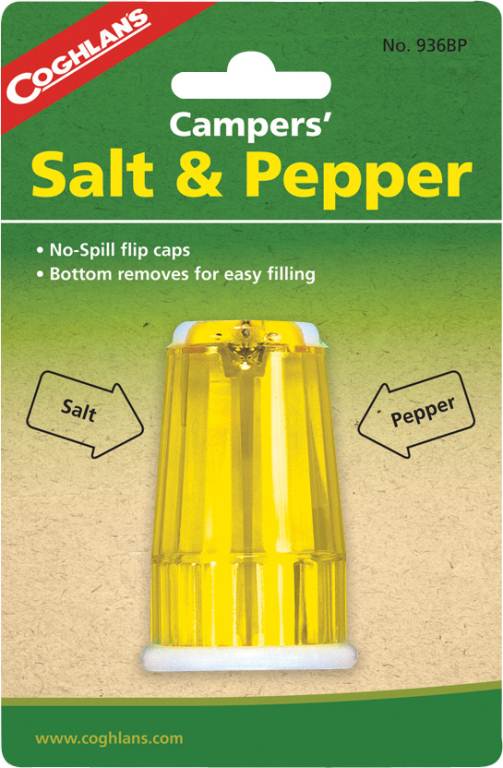Coghlans Salt & Pepper shaker - Sportinglife Turangi 