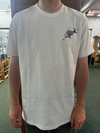 Saltwater Fly Fishing trailing Snapper T-Shirt - Sportinglife Turangi 