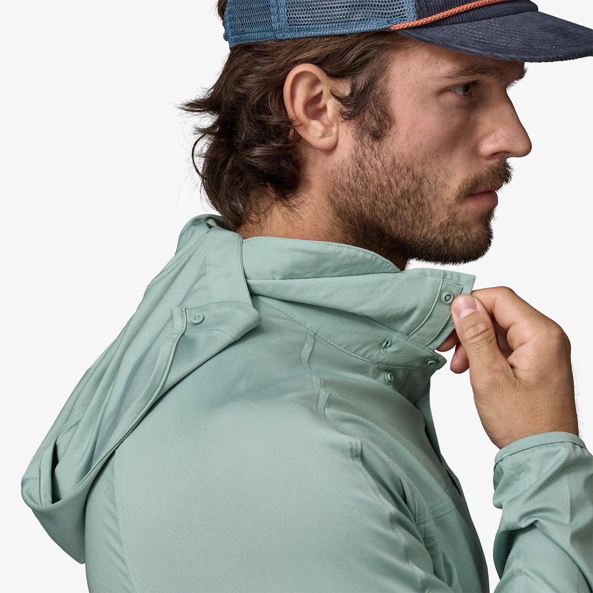 Patagonia Men's River Rambler Hybrid Sun Hoody - Sportinglife Turangi 
