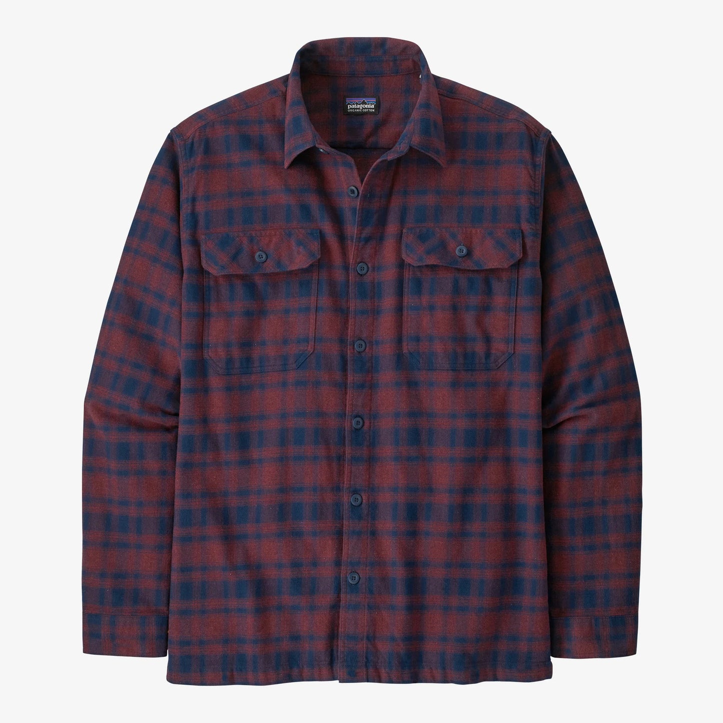 Patagonia Men's Long Sleeve Organic Cotton Midweight Fjord Flannel Shirt - Sportinglife Turangi 