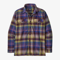 Patagonia Men's Long Sleeve Organic Cotton Midweight Fjord Flannel Shirt - Sportinglife Turangi 