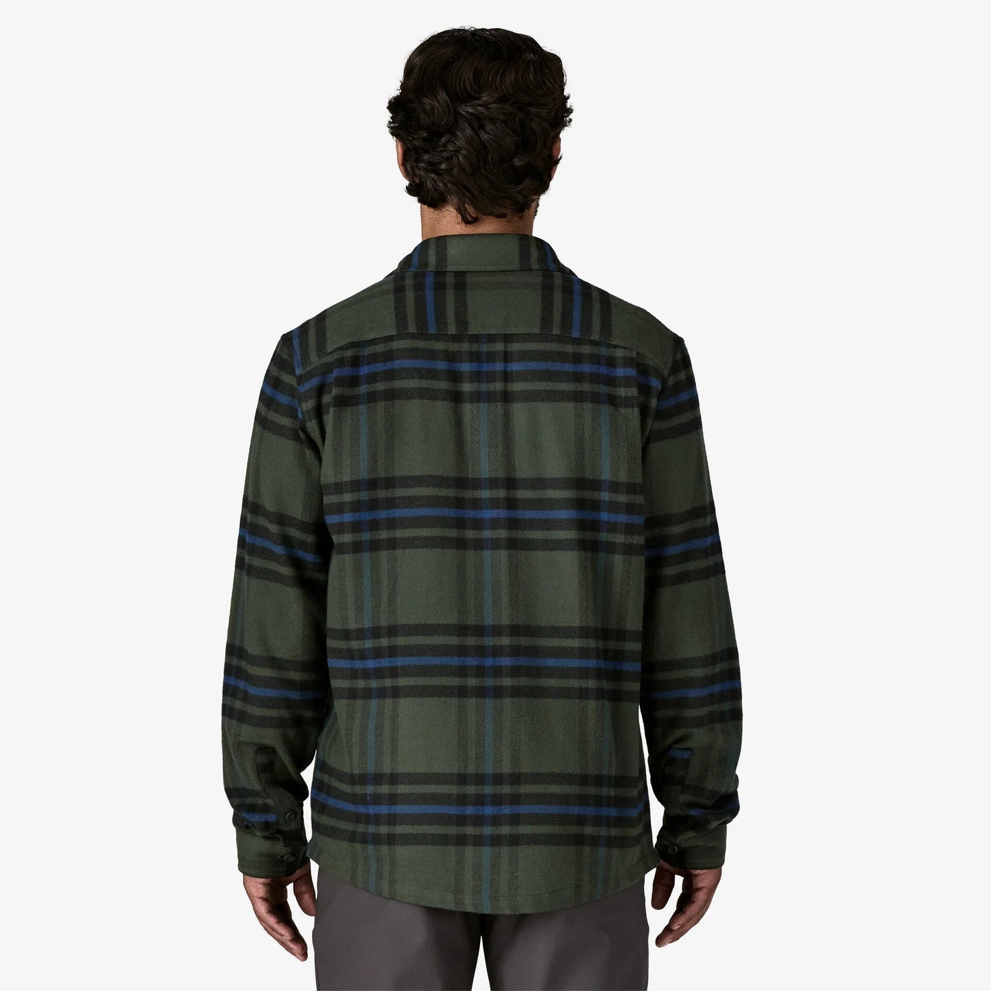 Patagonia Fjord Flannel Old Growth Green Colour