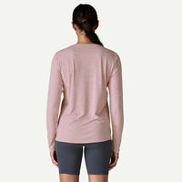 Women's Long-Sleeved Capilene® Cool Daily Shirt - Quiet Violet - Sportinglife Turangi 