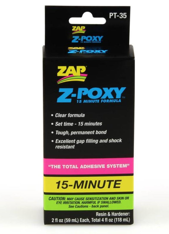Z-Poxy 15 Minute Adhesive - Sportinglife Turangi 