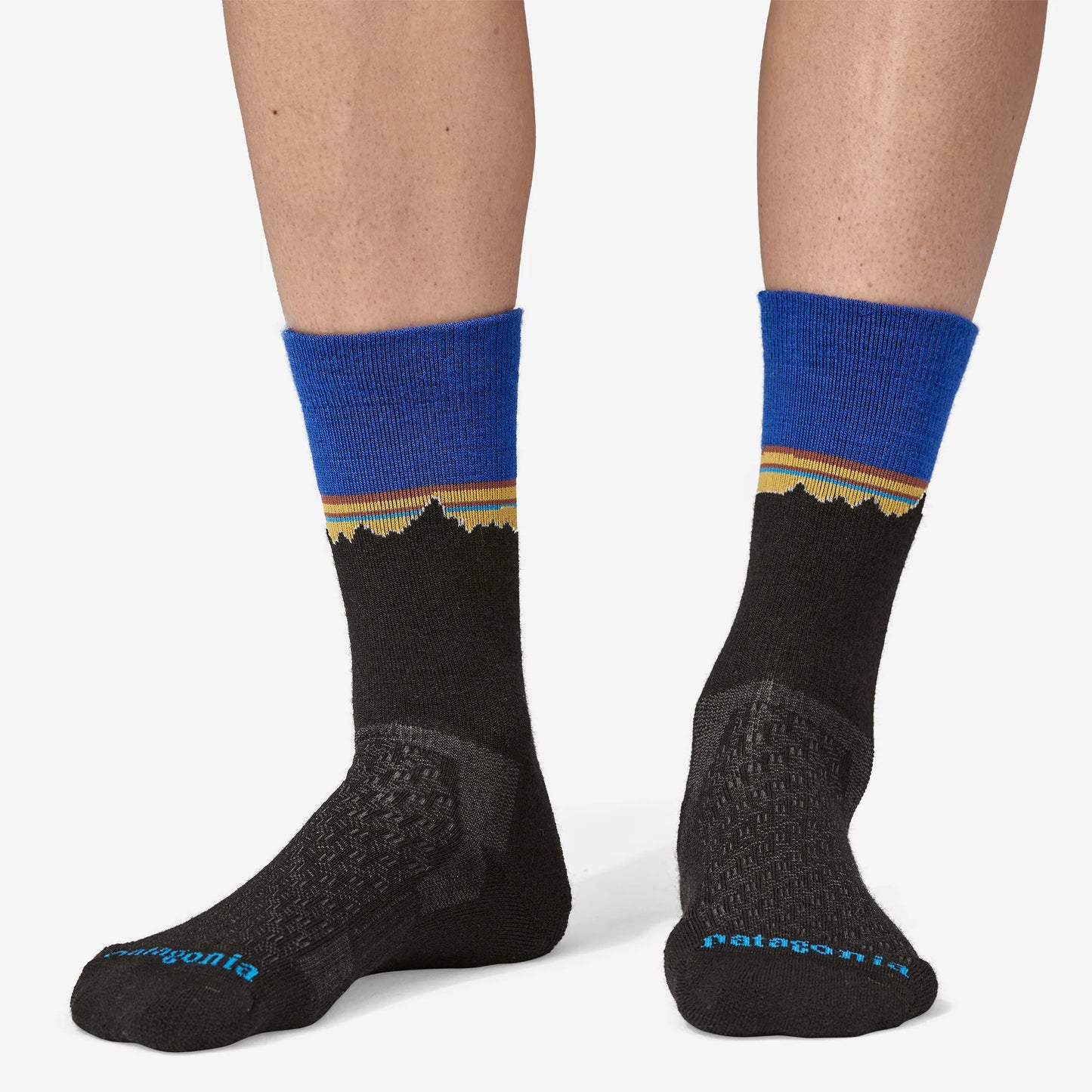 Patagonia Wool Crew Socks - Fitzroy Viking Blue