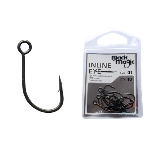 Black Magic Inline Eye Lure Hook - Sportinglife Turangi 