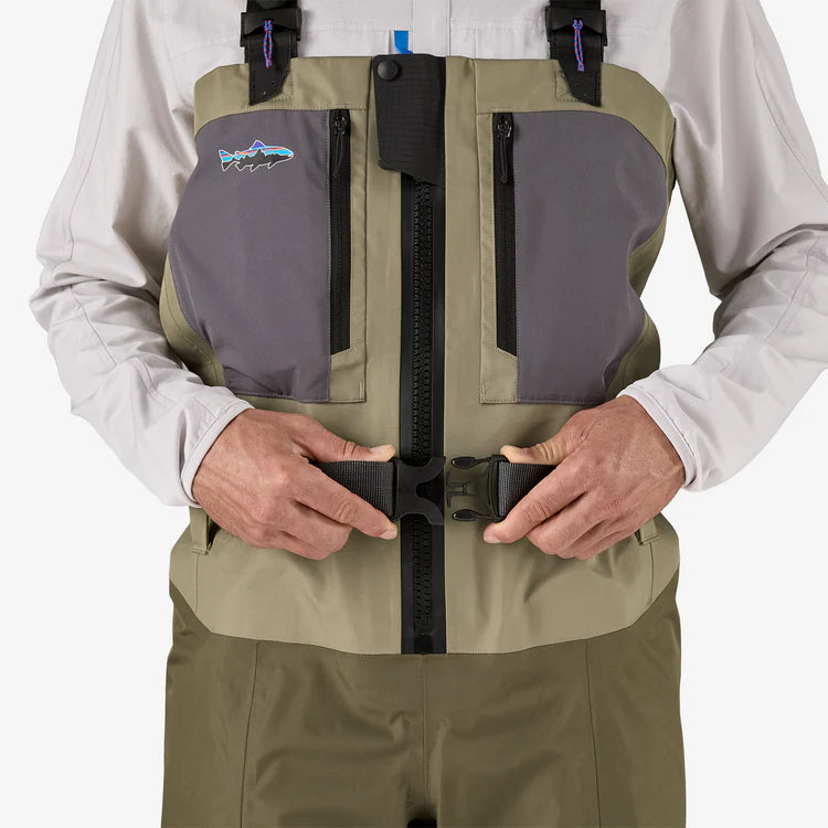 Patagonia Men's Swiftcurrent Traverse Zip Front Waders - Sportinglife Turangi 