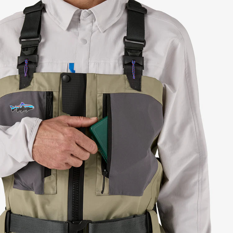 Patagonia Men's Swiftcurrent Traverse Zip Front Waders - Sportinglife Turangi 