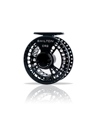 Shilton Reels Black CR2 Freshwater Reel - Left Hand Retrieve - Sportinglife Turangi 